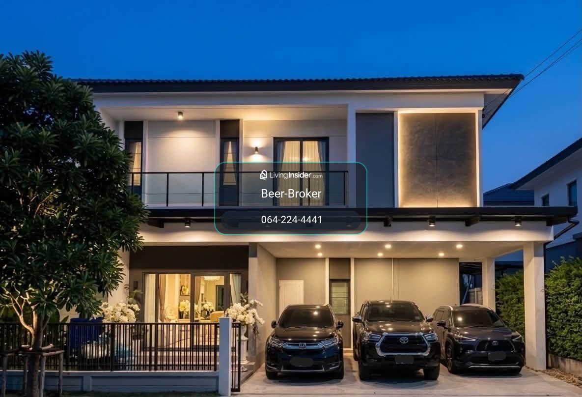 บ้านเดี่ยว สะพานนนท์-บางบัวทอง ใกล้สารสาสน์วิเทศราชพฤกษ์ เลี้ยงสัตว์ได้  – รูปที่ 4