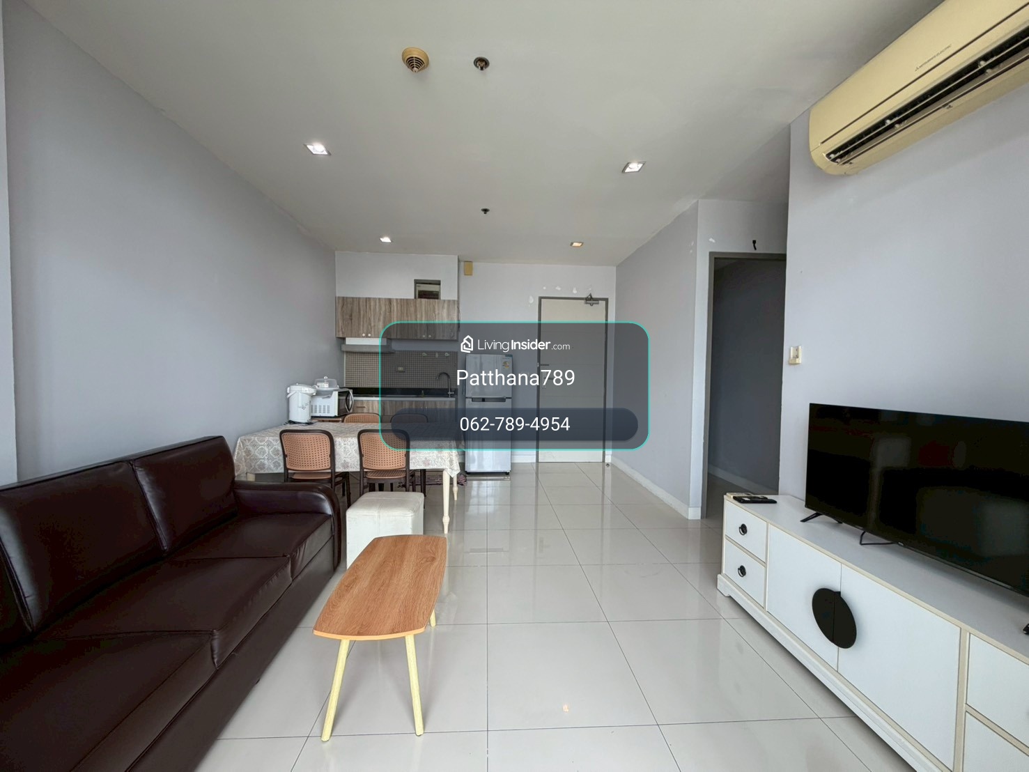 For rent, 2 bedrooms, large room, Ideo Verve Ratchaprarop, most convenient in this area. – รูปที่ 3