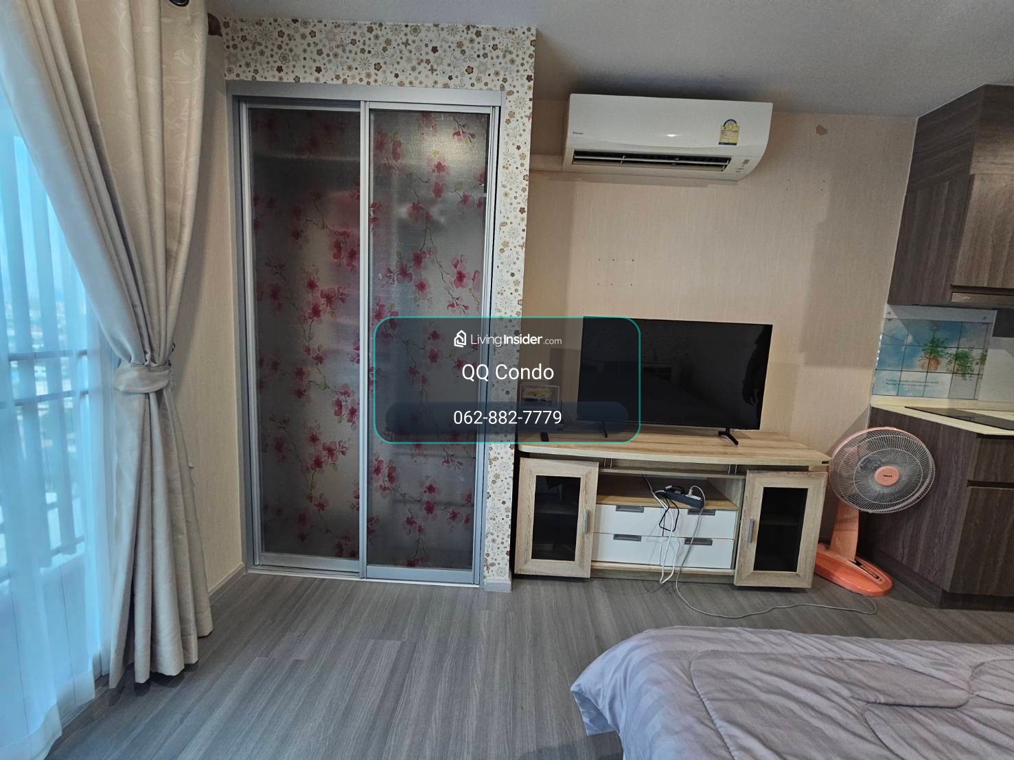 📍ให้เช่า The Parkland Charan Pinklao : Studio ห้องสวยมาก ใกล้ MRT สถานีบางยี่ขัน📍 – รูปที่ 3