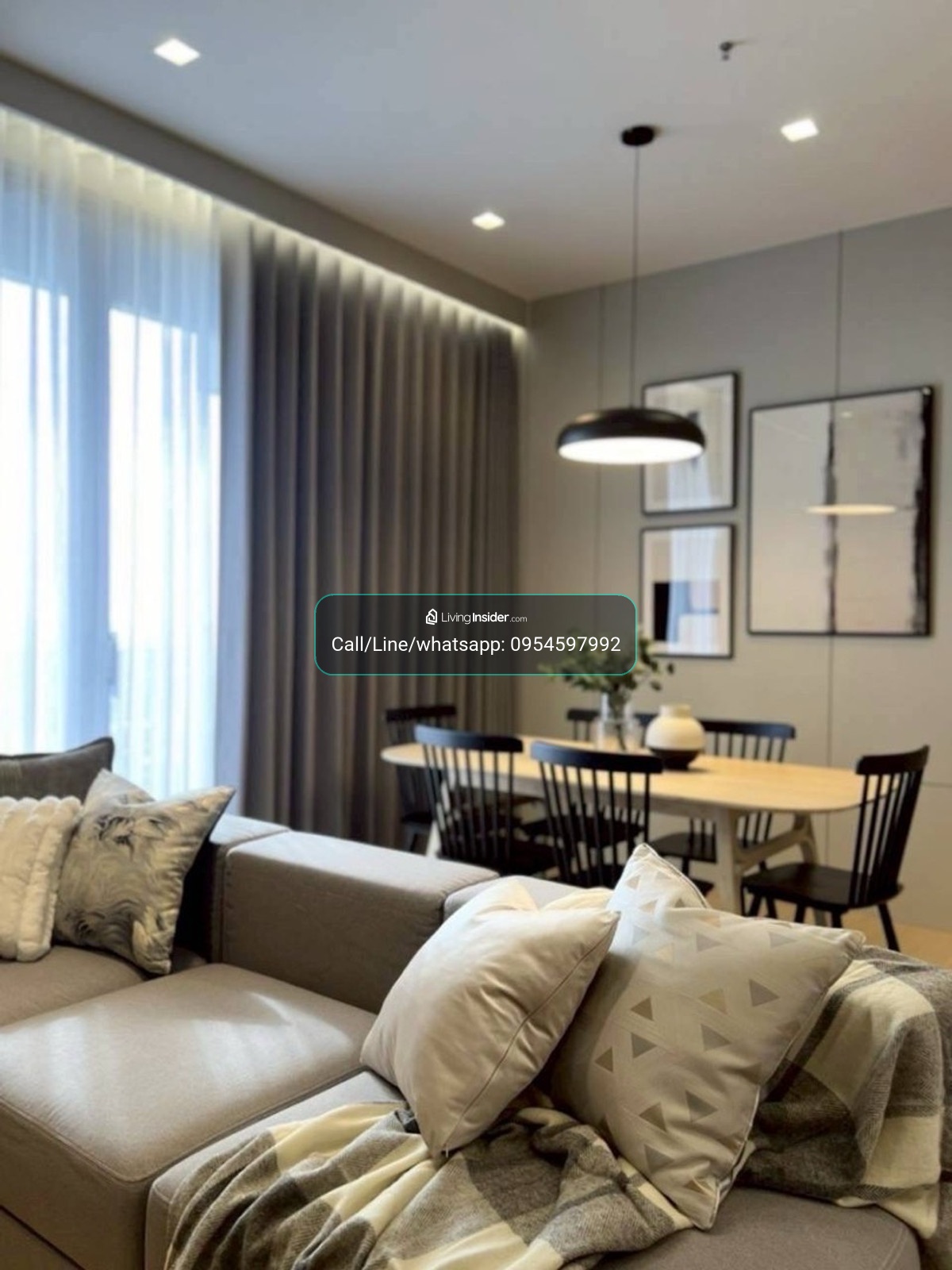 🔥For Sale 📍Rhythm Charoenkrung Pavillion  📍2 bedrooms  99 Sq.m. Fully furnished📍Selling Price : 23,900,000  – รูปที่ 3