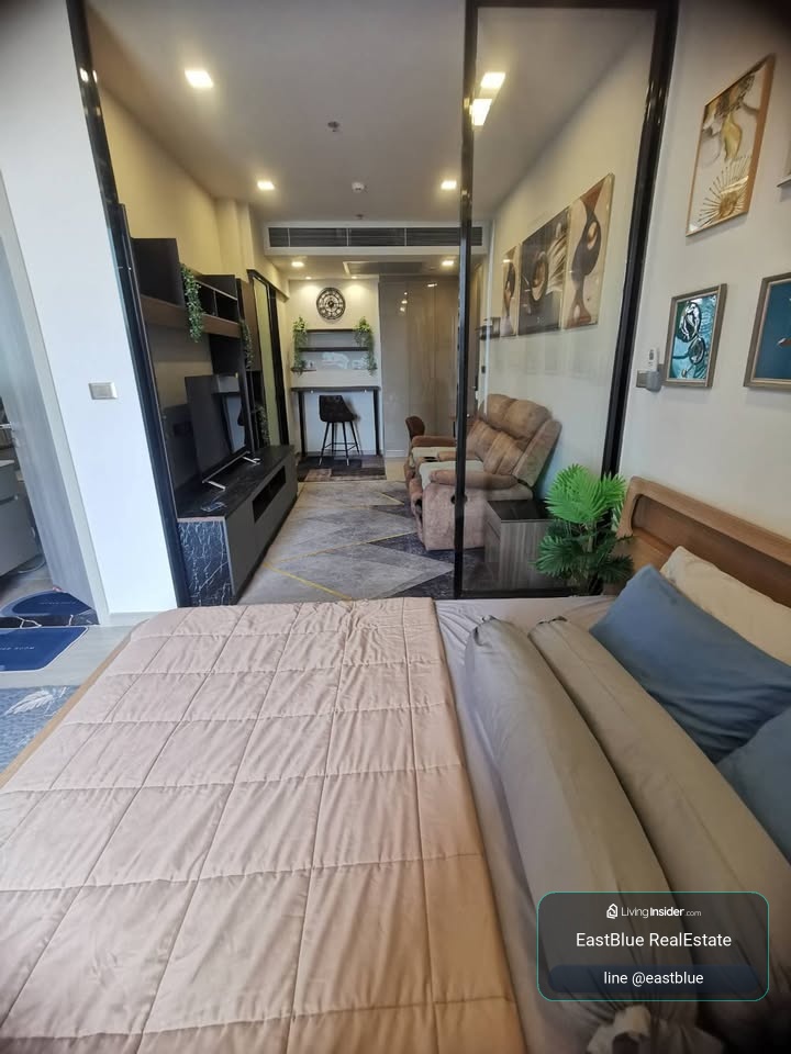 รวมค่าโอน ขาย One9Five Asoke - Rama9 1 นอน 35.5 ตร.ม. ใกล้ MRT พระราม 9 6.5 ล้าน 0642748883 – รูปที่ 3