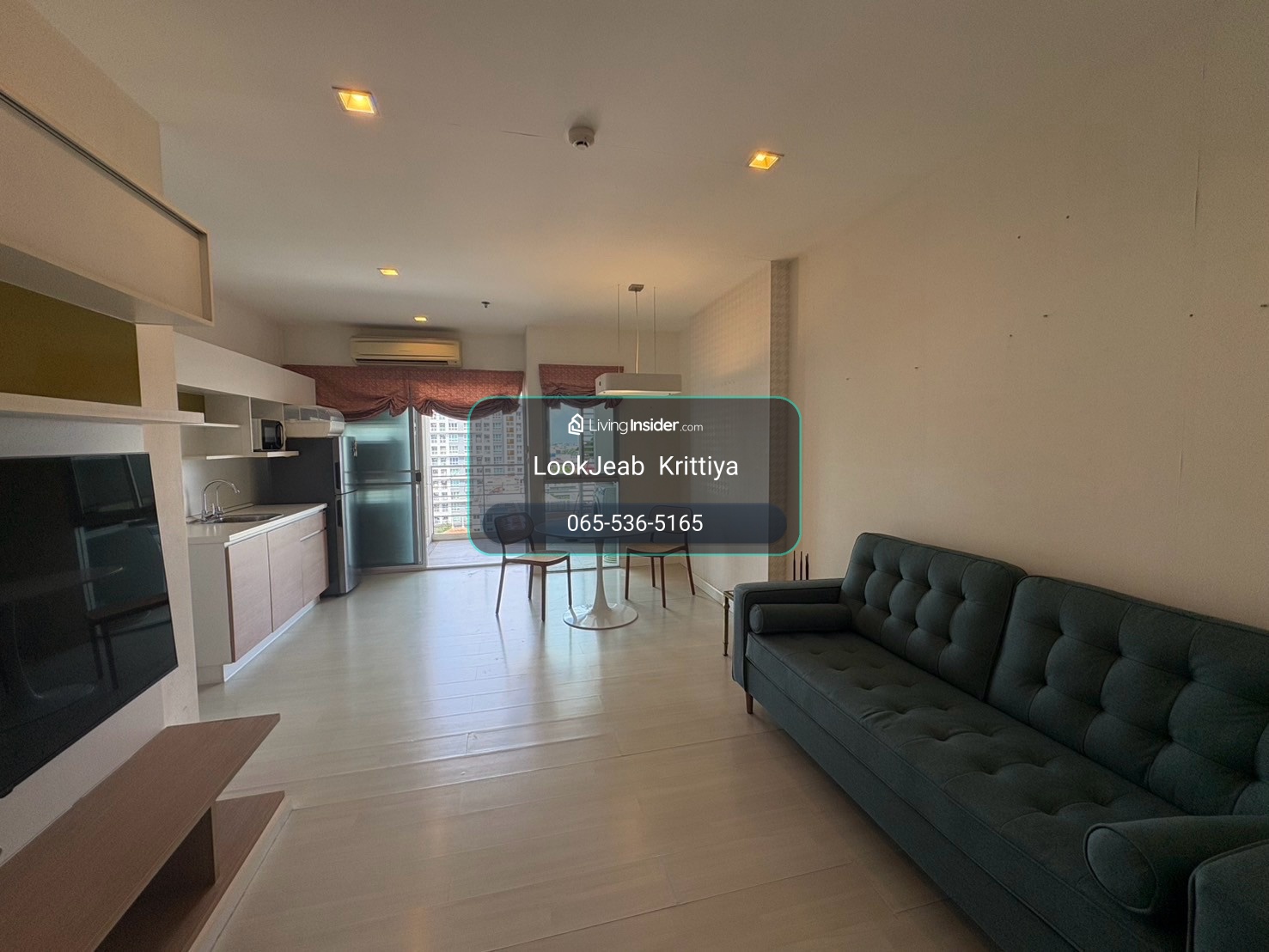 The Room รัชดา-ลาดพร้าว 🏡 2นอน 1น้ำ พร้อมอยู่ ใกล้ MRT ลาดพร้าว📞 065-536-5165 – รูปที่ 3