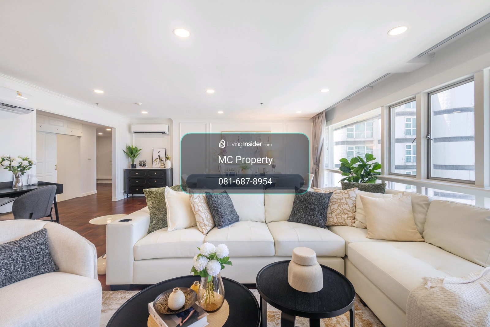 sukhumvit suite 3 bedroom duplex 200ตรม ให้เช่าเพียง 80,000 สนใจติดต่อ 0816878954 – รูปที่ 3