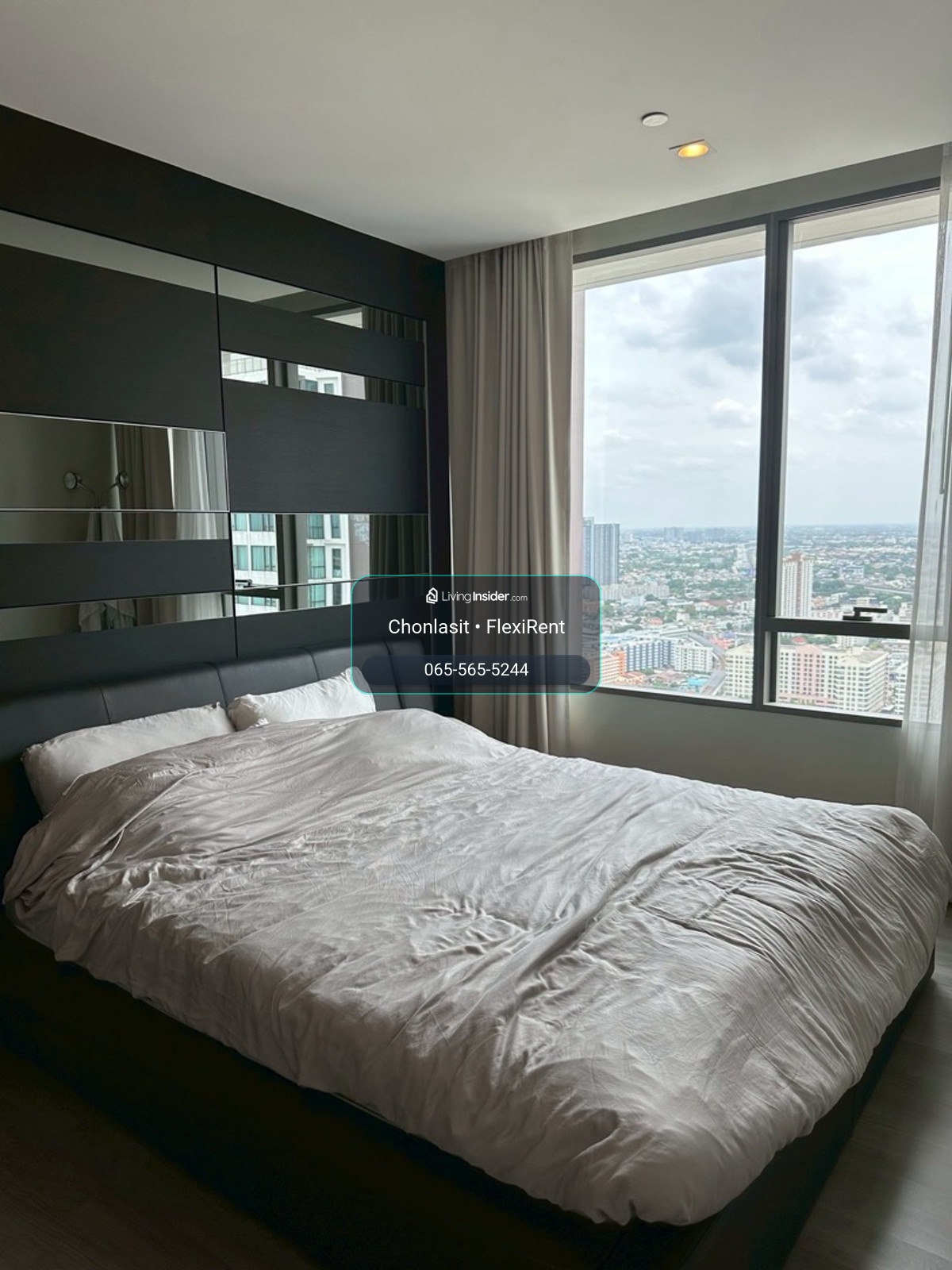 ปล่อยเช่าเริ่มต้น 1 เดือน | 333 ริเวอร์ไซด์ 1 ห้องนอน | พร้อมเข้าอยู่ – รูปที่ 4