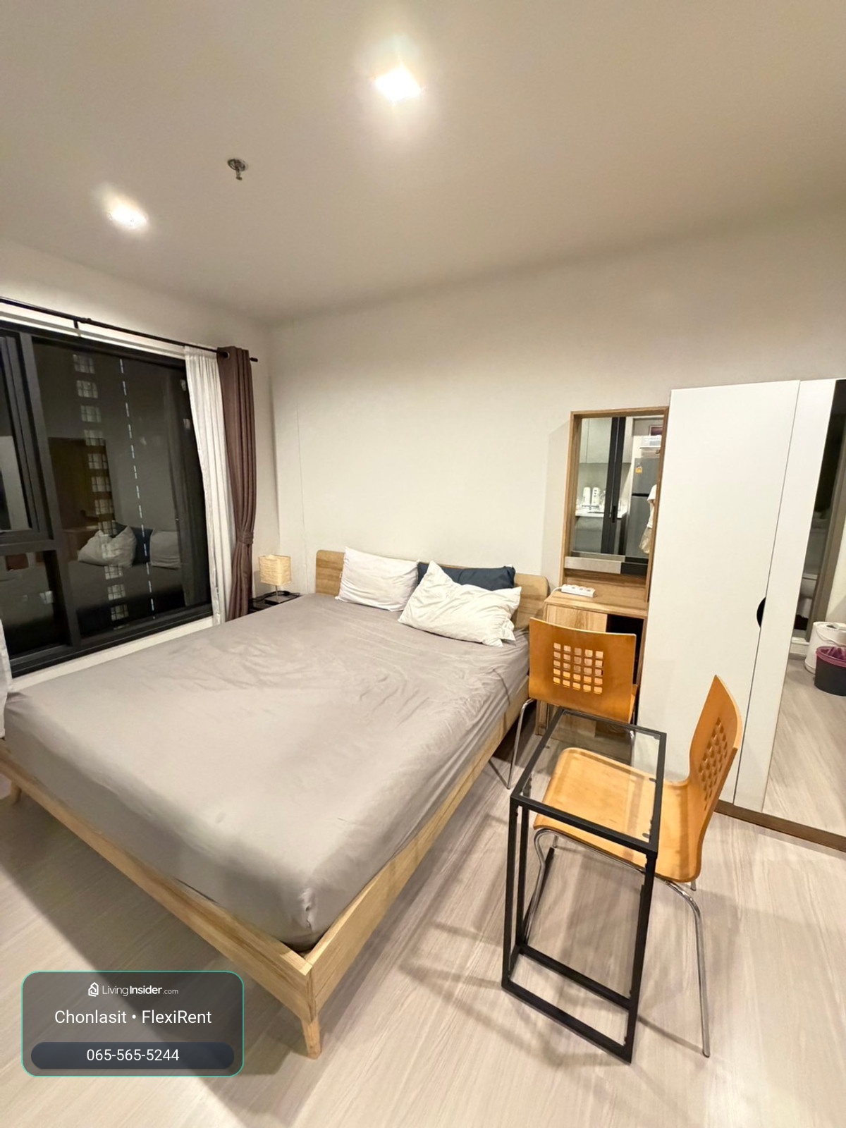 ปล่อยเช่าเริ่มต้น 1 เดือน | ไลฟ์ อโศก ไฮป์ ห้องสตูดิโอ | พร้อมเข้าอยู่ – รูปที่ 2