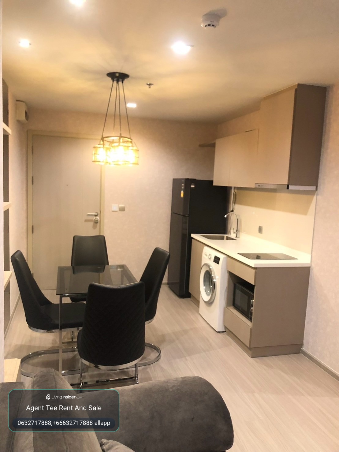 Life Ladprao /Rent 2bed 52sqm 31,500bath / Have clip room Excusive Agent /0632717888 – รูปที่ 3