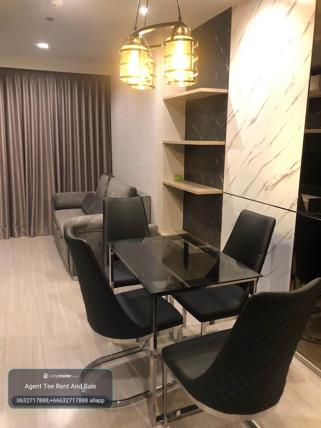 Life Ladprao /Rent 2bed 52sqm 31,500bath / Have clip room Excusive Agent /0632717888 – รูปที่ 2