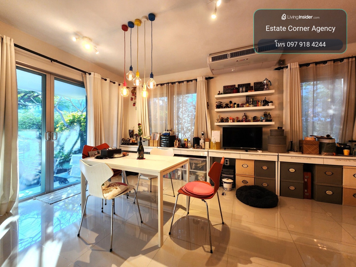 95172 - 3-story townhome for sale, beautifully decorated, very livable, Town Plus Pracha Uthit. – รูปที่ 4