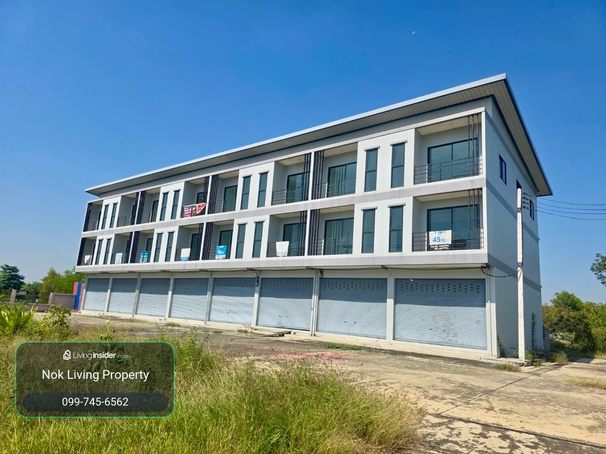 ขายด่วน โครงการ Aliz Townhome อาคารพาณิชย์ 8 คูหา และที่ดินเปล่าด้านหลัง พื้นที่รวม 2 ไร่ ต.คลองห้า อ.คลองหลวง จ.ปทุมธานี – รูปที่ 4