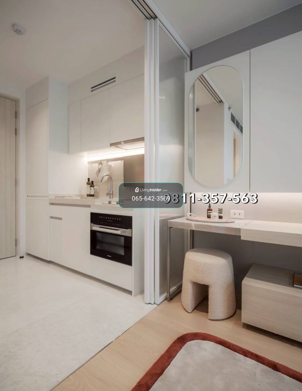 🐶PETS FRIENDLY LIGNE ROSET Fully Furnished สโคป พร้อมศรี 1 ห้องนอน 28.79ตร.ม ติดต่อ📲065-642-3569 SCOPE PROMSRI LIGNE ROSET FULLY FURNISHED READY TO MOVE IN 📲065-642-3569 – รูปที่ 3