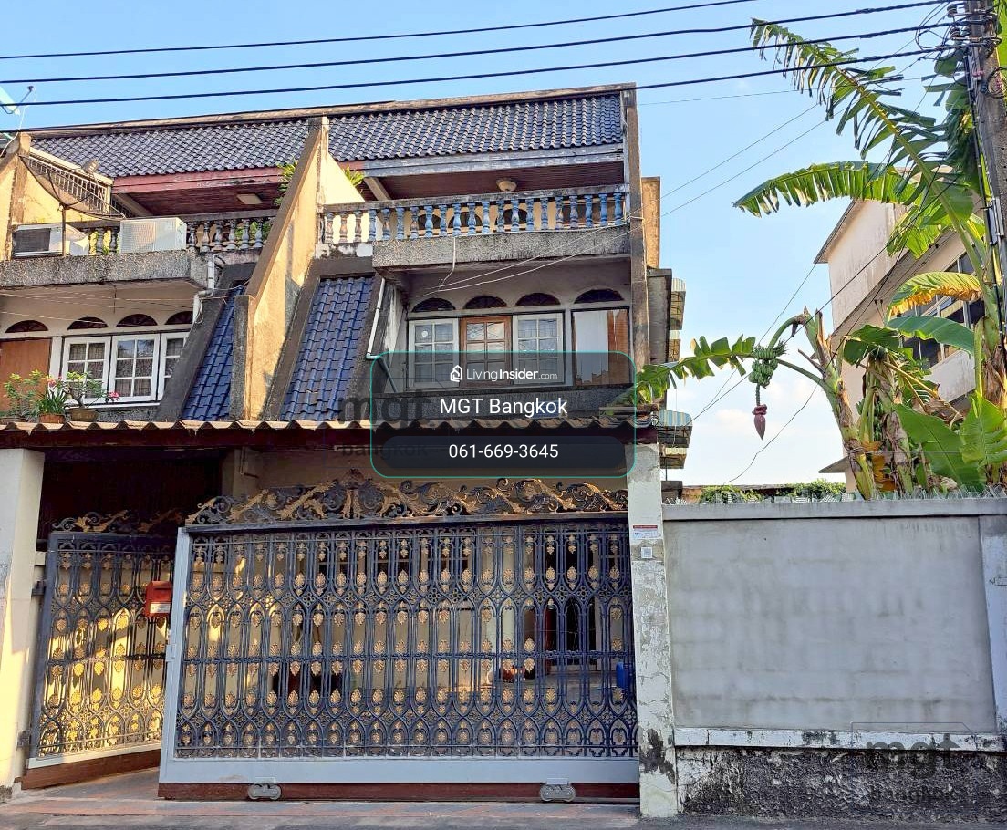 ขาย/ให้เช่าทาวน์เฮ้าส์ 3ชั้น ซอย จอมทอง 3 แปลงมุม ติดถนนซอย ทำค้าขายได้ – รูปที่ 2