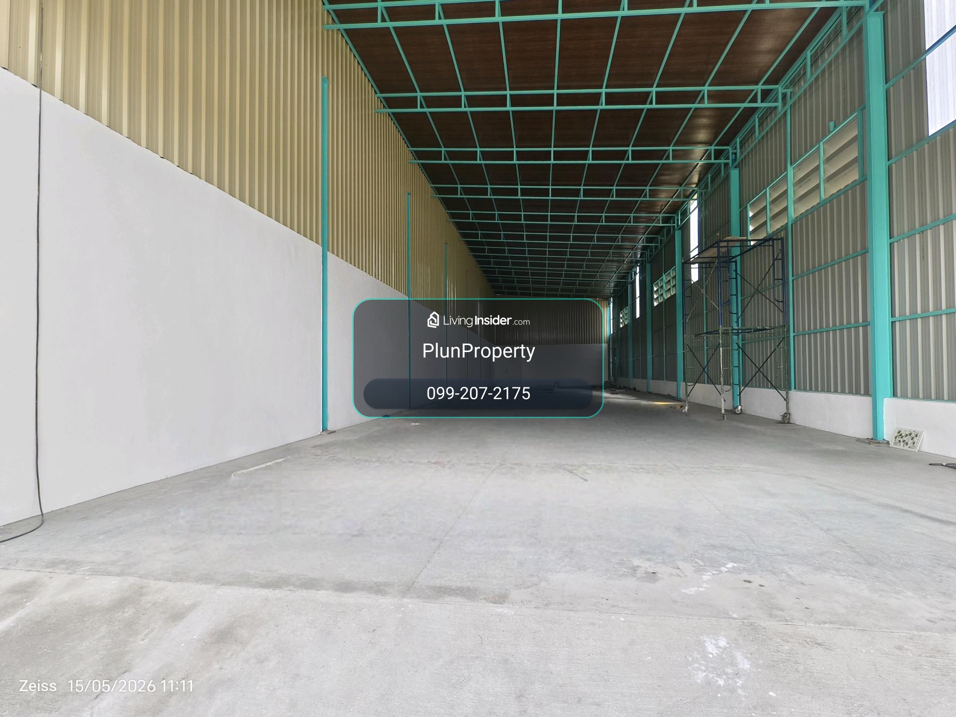 No need to rent!!! Warehouse, large plot 1000 sq m. (divided for sale) in front of the Show Room shop, next to the road, opposite Bueng Bua Market, C.J. More - Rangsit, Khlong 4, Khlong Luang. – รูปที่ 2