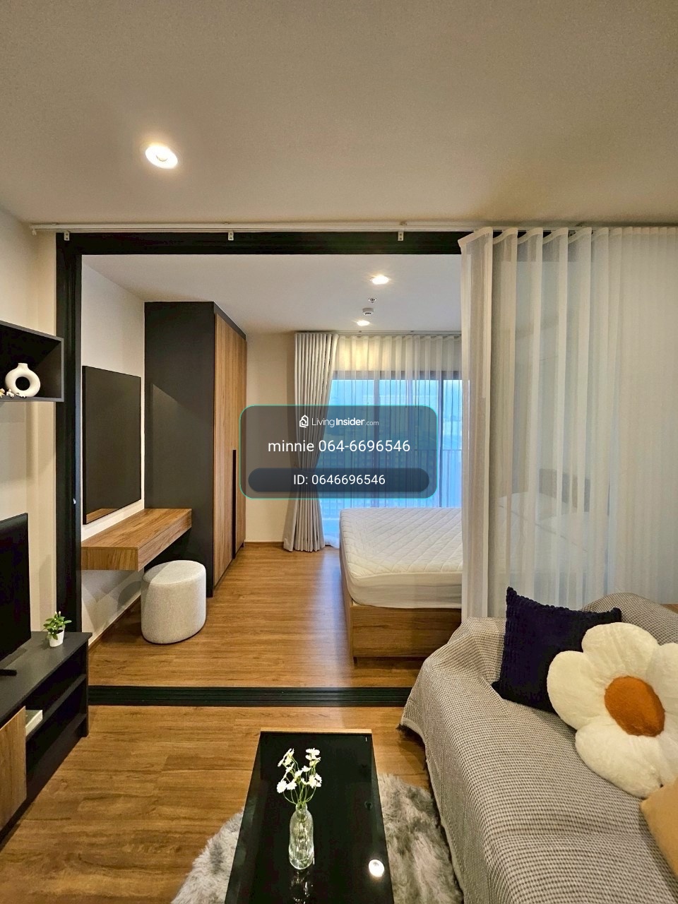ว่างแล้ว The Line Vibe  ห้องสวย ใหม่มาก 18,000 เท่านั้น แบบ 1 นอน 32sqm ใกล้ Mrt , Bts ห้าแยกลาดพร้าว สนใจนัดชมได้เลย 064-6696546 มินนี่   เบอร์นี้แอทไลน์ได้เลยค่ะ – รูปที่ 3