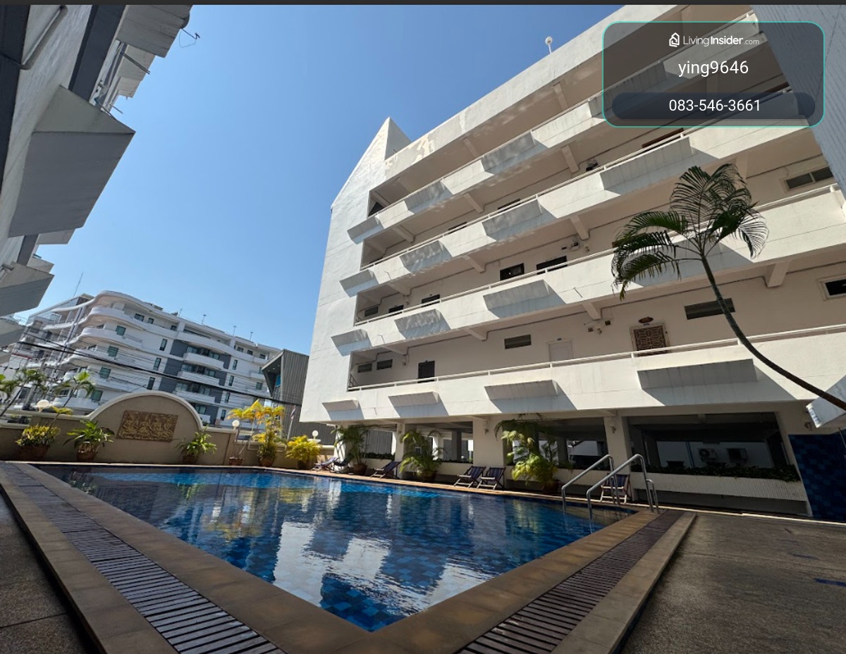 คอนโดให้เช่า/Condo for rent Jomtien Hill Resort (จอมเทียน ฮิลล์ รีสอร์ท) พัทยาใต้ ใกล้ท่าเรือแหลมบาลีฮาย/เซนทรัล – รูปที่ 2