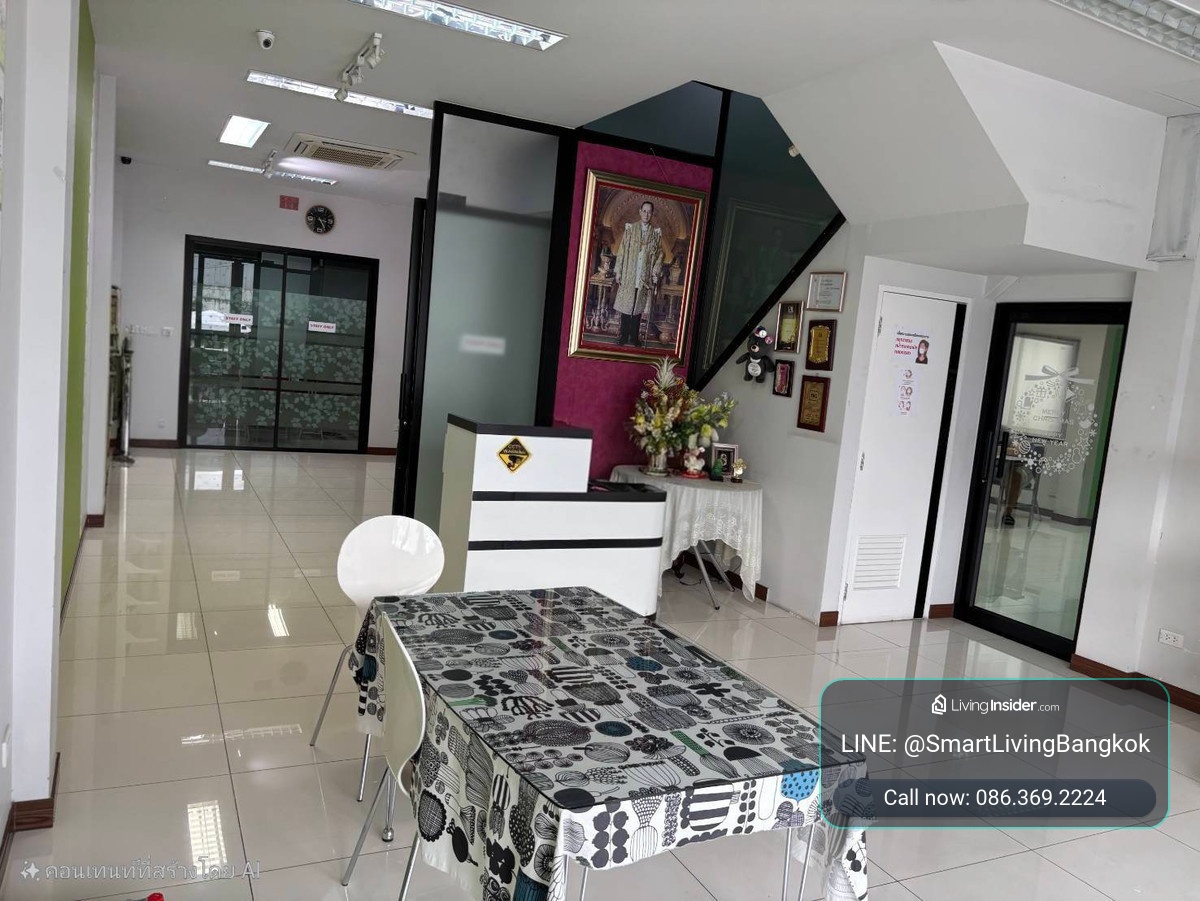  💥ขายสำนักงานใหญ่พร้อมใช้งาน เหมาะแก่การขยายออฟฟิศสำหรับสตาร์ทอัพ  | โฮมออฟฟิศ 4 ชั้น | 545 ตร.ม. | จอดรถ 4+2 คัน | เดอะมอลล์บางกะปิ | นวมินทร์ | บึงกุ่ม – รูปที่ 3