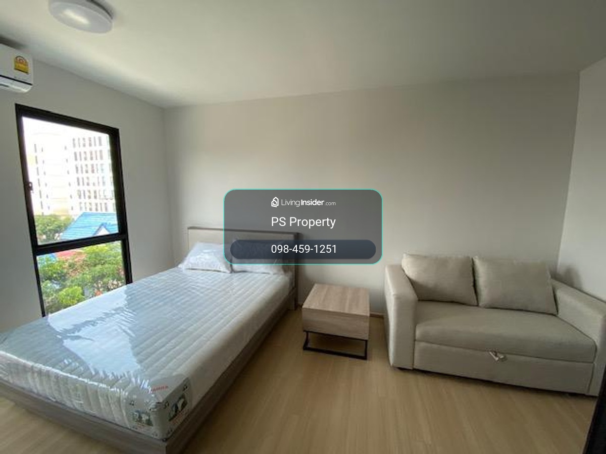 ให้เช่า 📍 Unio Sukhumvit 72📍 เฟอร์นิเจอร์ และ เครื่องใช้ไฟฟ้าครบ ใกล้ BTS แบริ่ง – รูปที่ 2