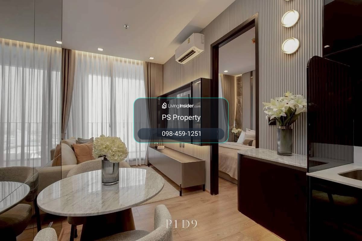 ให้เช่า 📍 Noble Around Ari 📍 เฟอร์นิเจอร์ และ เครื่องใช้ไฟฟ้าครบ ใกล้ BTS อารีย์ – รูปที่ 4