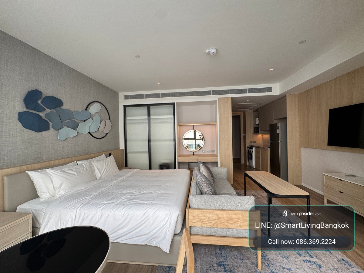 🏢ให้เช่าคอนโดย่านหลังสวน 2ห้องนอน เฟอร์นิเจอร์ครบ อยู่ใกล้สวนลุมพินี ใกล้BTS ชิดลม – รูปที่ 3