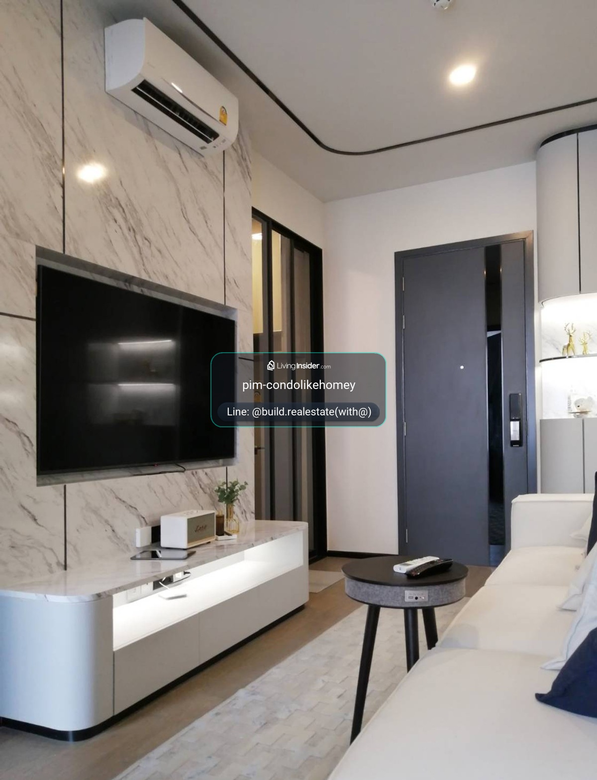 👑 Premium Room - 1 Bed Plus+ Park Origin Phayathai  - Luxury Condo มีห้องทำงานแยกเป็นสัดส่วน 35  SQ.M. Fuulu furnished - 32K per month  – รูปที่ 2