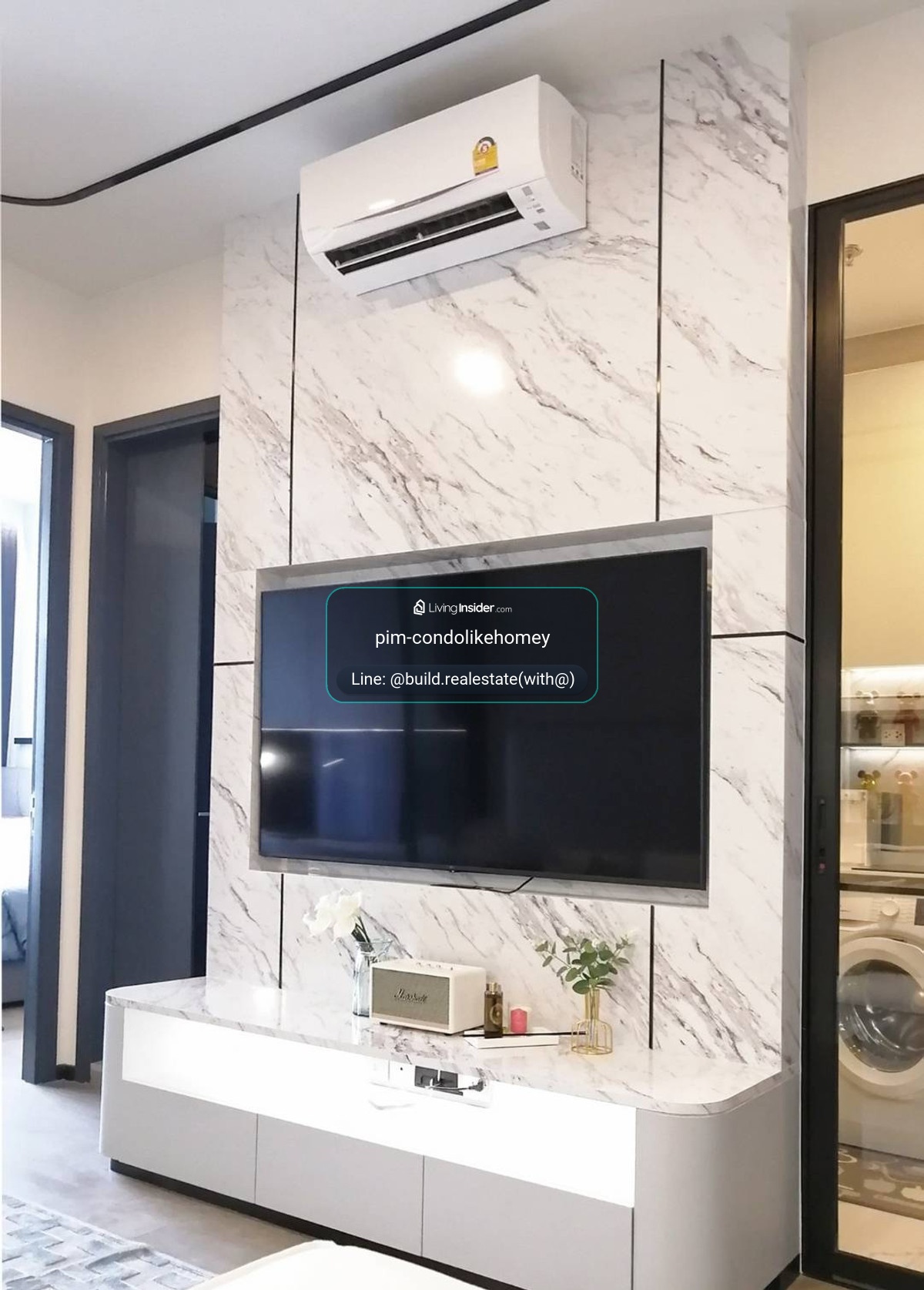 👑 Premium Room - 1 Bed Plus+ Park Origin Phayathai  - Luxury Condo มีห้องทำงานแยกเป็นสัดส่วน 35  SQ.M. Fuulu furnished - 32K per month  – รูปที่ 4