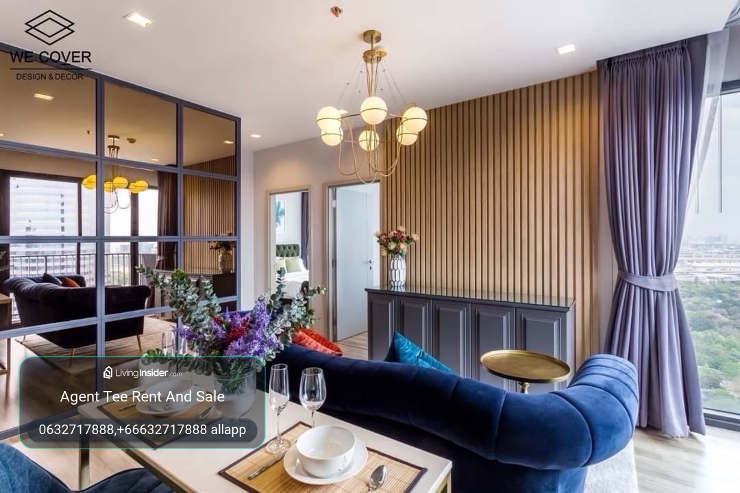 The Line Jatujak- Mochit /for rent45,000 bath/2bed goodview - 0632717888 (+66632717888) – รูปที่ 4