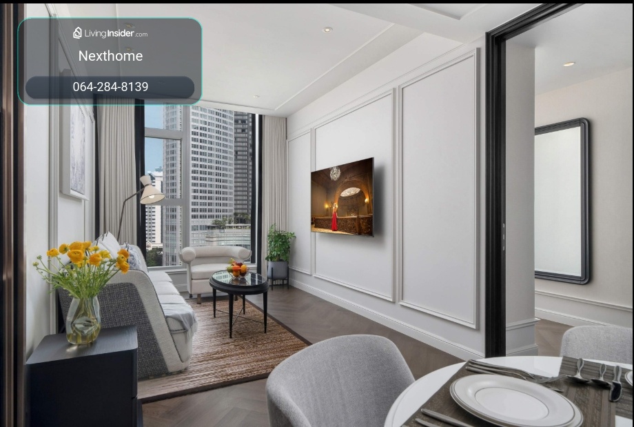 🔥ให้เช่าด่วน🔥LA CLEF Two - Bedroom Deluxe 75 ตร.ม. ใกล้ BTS ทองหล่อ 150 เมตร ห้องสวยพร้อมเข้าอยู่ + ฟรี Wi-fi + ทำความสะอาด 3 ครั้ง/สัปดาห์ + เลี้ยงสัตว์ได้ (เช่าได้ทั้งระยะสั้นและระยะยาว) – รูปที่ 2