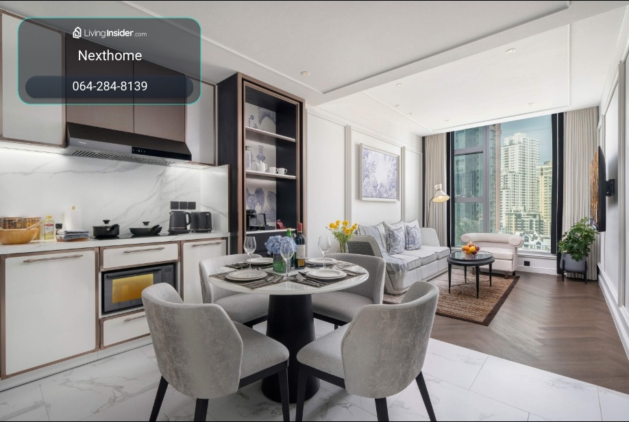 🔥ให้เช่าด่วน🔥LA CLEF Two - Bedroom Deluxe 75 ตร.ม. ใกล้ BTS ทองหล่อ 150 เมตร ห้องสวยพร้อมเข้าอยู่ + ฟรี Wi-fi + ทำความสะอาด 3 ครั้ง/สัปดาห์ + เลี้ยงสัตว์ได้ (เช่าได้ทั้งระยะสั้นและระยะยาว) – รูปที่ 4