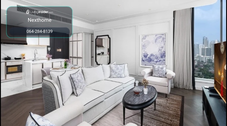 🔥ให้เช่าด่วน🔥LA CLEF Two - Bedroom Executive 88 ตร.ม. ใกล้ BTS ทองหล่อ 150 เมตร ห้องสวยพร้อมเข้าอยู่ + ฟรี Wi-fi + ทำความสะอาด 3 ครั้ง/สัปดาห์ + เลี้ยงสัตว์ได้  (เช่าได้ทั้งระยะสั้นและระยะยาว) – รูปที่ 3
