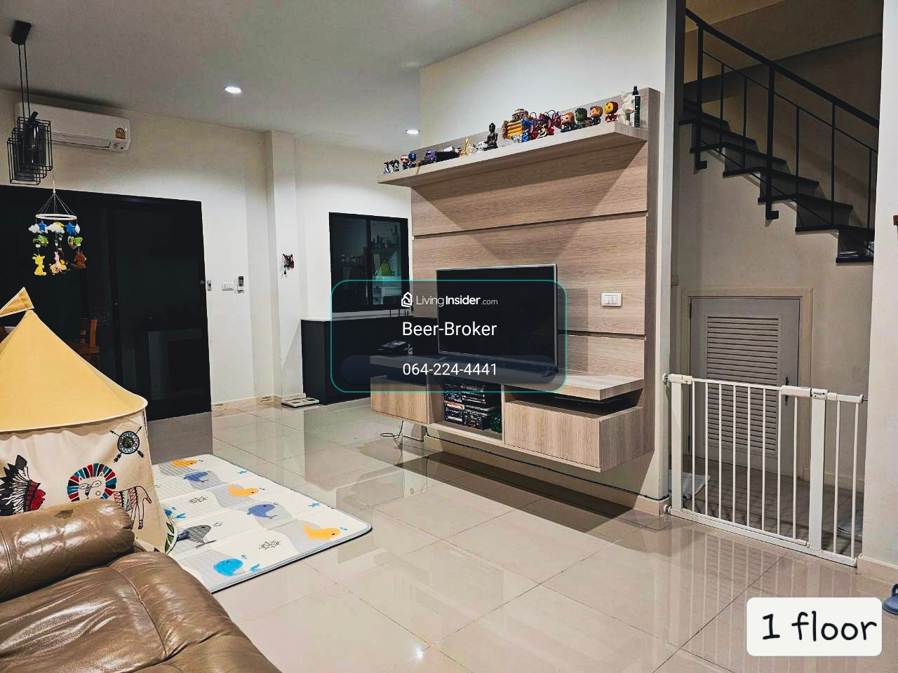 Townhome with a 5.7-meter wide frontage, 3 bedrooms, and 3 bathrooms. Prime location, adjacent to Nakhon In Road, Rama 5, Bang Kruai. – รูปที่ 4