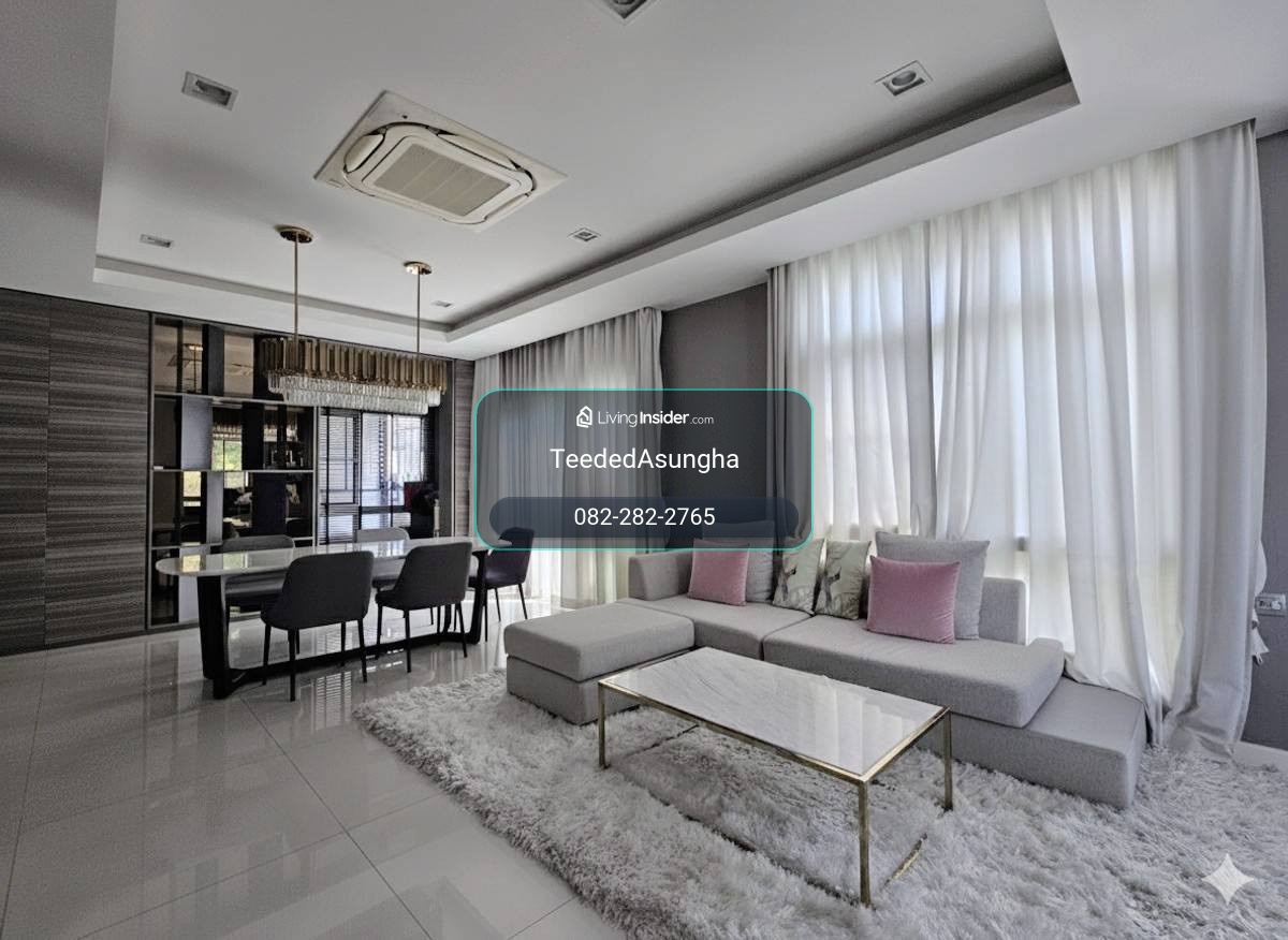 80.7 sq m, 4 bedrooms, 5 bathrooms, 2-story detached house, Manthana 2, Bangna Km 7 – รูปที่ 2