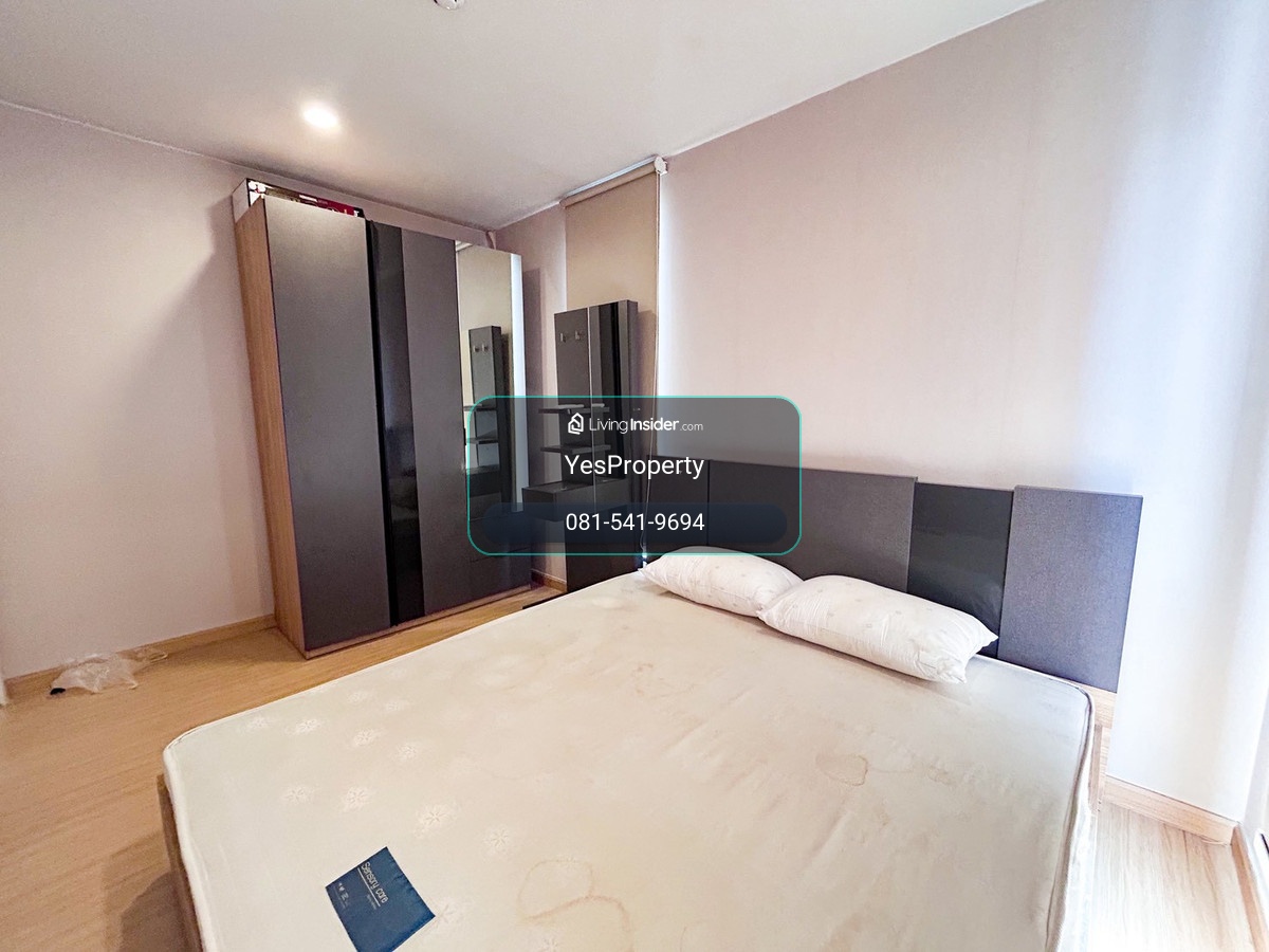 ห้องหัวมุม วิวสระว่ายน้ำ เช่า 2 ห้องนอน 1 ห้องน้ำ เดอะ ทรี อ่อนนุช สเตชั่น – รูปที่ 4