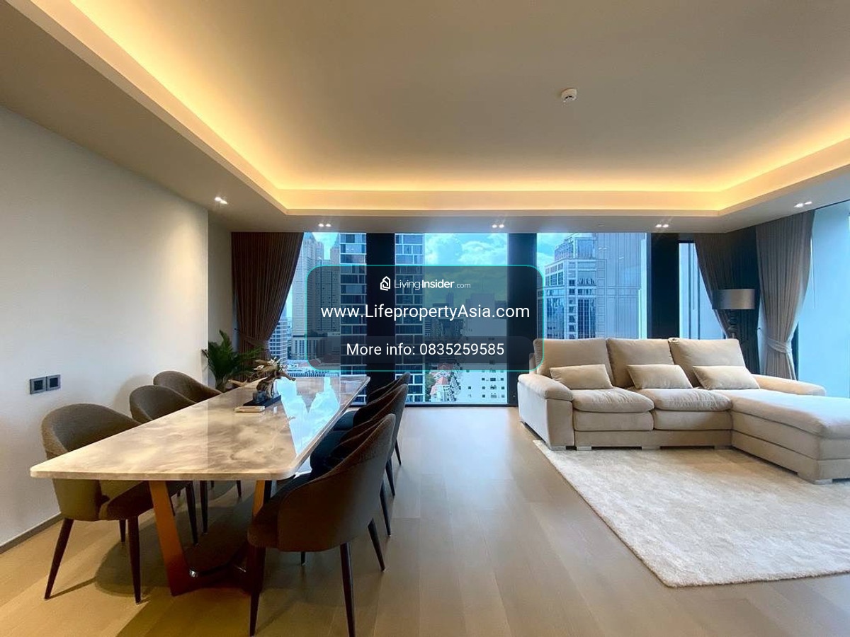 (For Rent) Tonson One Residence (Tonson One Residence) – Super Luxury Condo in the heart of Ploenchit-Tonson. The most exclusive residence in the embassy area. High privacy and pets are allowed – รูปที่ 3