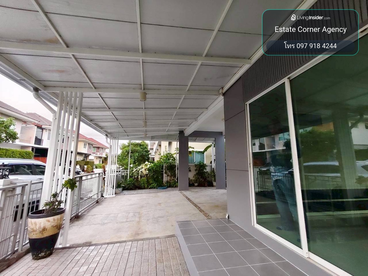 95616 - ขายบ้านเดี่ยว พร้อมอยู่ เพอร์เฟคพาร์ค ราชพฤกษ์ ใกล้ MRT ไทรม้า นนทบุรี – รูปที่ 2