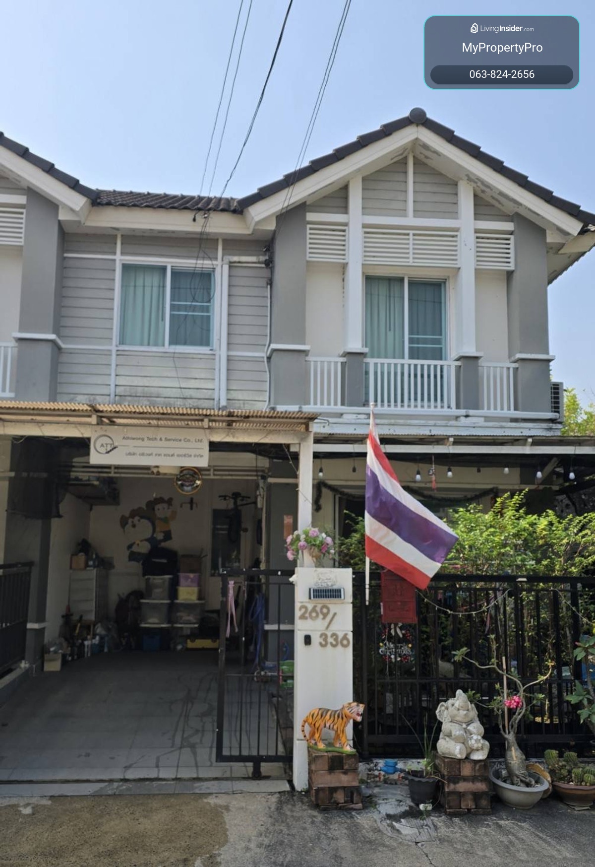ขายทาวน์เฮาส์ 2 ชั้น แปลงมุม หมู่บ้านพฤกษาวิลล์ 50/1 รามคำแหง – ซอยมิสทีน (ถ.ราษฎร์พัฒนา) ที่ดิน 25.4 ตร.ว. (แปลงมุม ได้พื้นที่ข้างบ้านเพิ่ม) พื้นที่ใช้สอย 120 ตร.ม. 3 ห้องนอน 2 ห้องน้ำ – รูปที่ 2
