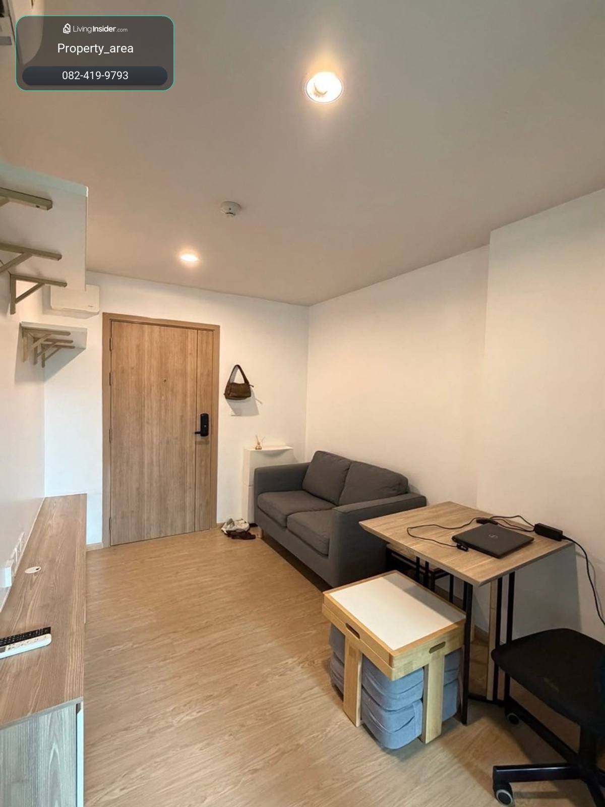 เช่า The Excel Sukhumvit 71 ( the excel เอ็กเซล สุขุมวิท 71 )🛏️ 1 ห้องนอน 🛁 1 ห้องน้ำ 🛋️ 1 ห้องนั่งเล่น ขนาด 28 ตรม. อาคาร B ชั้น 2✨ ราคา 11,000 ✨ – รูปที่ 3