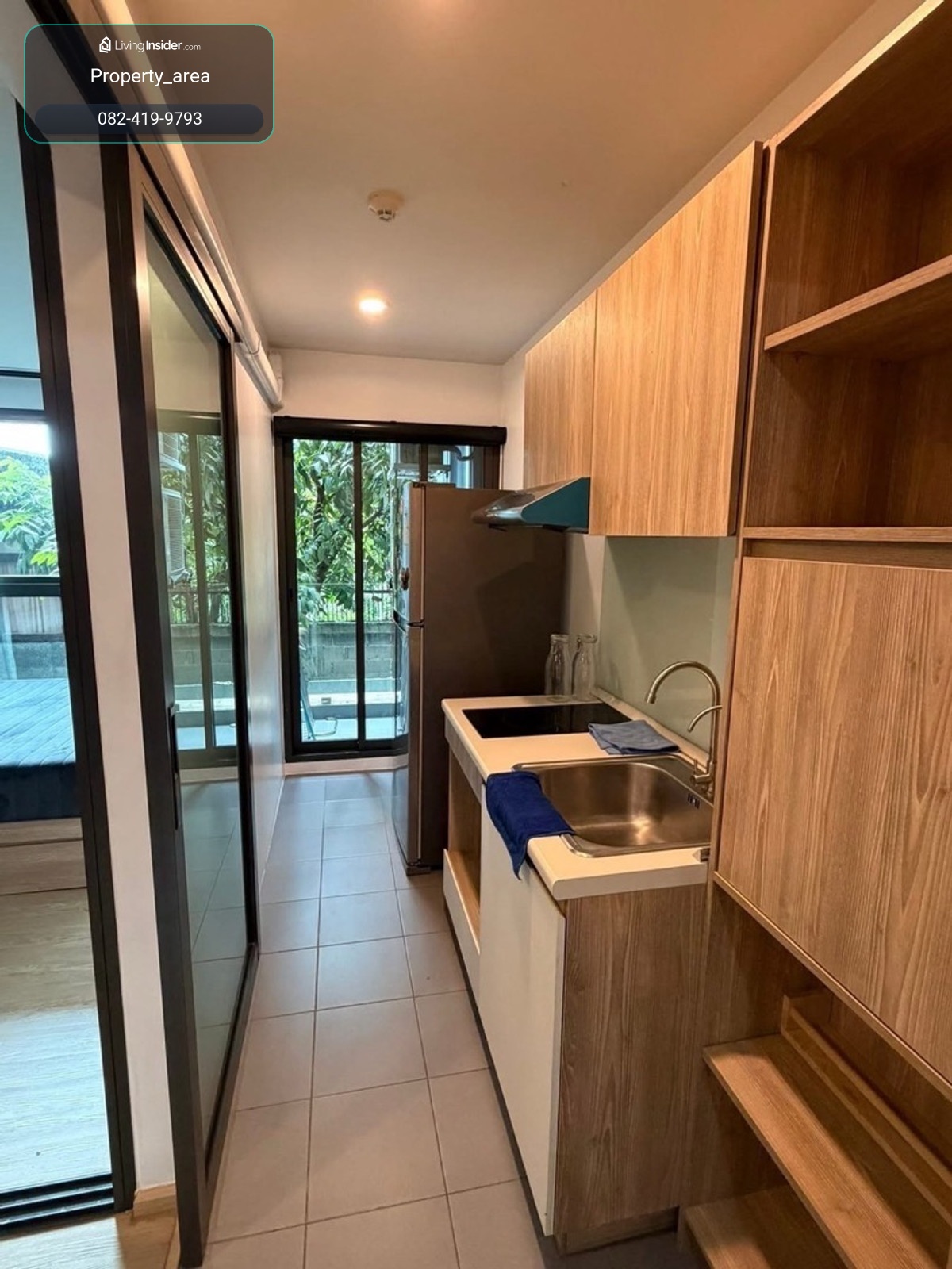 เช่า The Excel Sukhumvit 71 ( the excel เอ็กเซล สุขุมวิท 71 )🛏️ 1 ห้องนอน 🛁 1 ห้องน้ำ 🛋️ 1 ห้องนั่งเล่น ขนาด 28 ตรม. อาคาร B ชั้น 2✨ ราคา 11,000 ✨ – รูปที่ 4