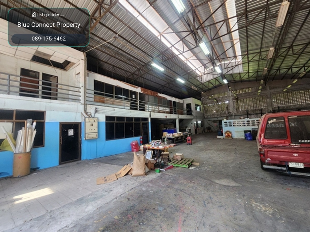 Factory for rent with warehouse, Mini Factory, size 900-1,950 square meters, Om Noi, Samut Sakhon, Soi Phetkasem 93, has Ror.4 certificate, near Makro, Om Noi. – รูปที่ 3