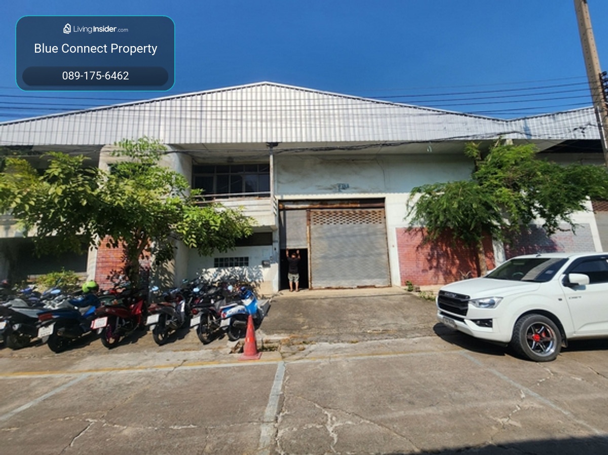 Factory for rent with warehouse, Mini Factory, size 900-1,950 square meters, Om Noi, Samut Sakhon, Soi Phetkasem 93, has Ror.4 certificate, near Makro, Om Noi. – รูปที่ 2