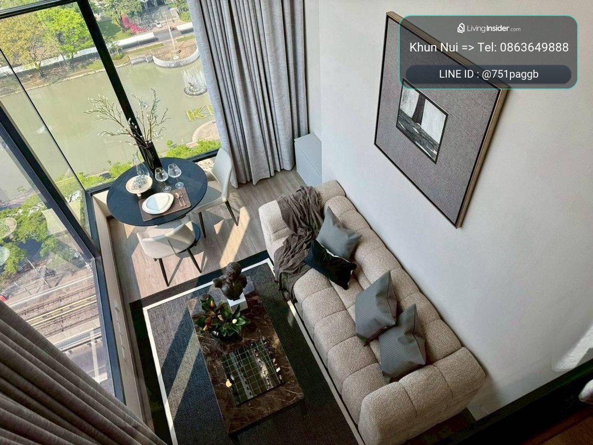 For Rent So Origin Kaset Interchange DUPLEX 2BED near BTS Kaset, KU**LINE ID : @751paggb / TEL: 086-3649888 – รูปที่ 2