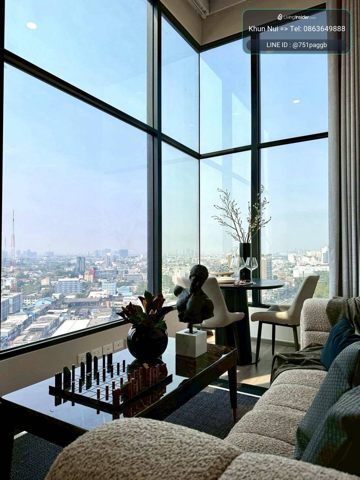 For Rent So Origin Kaset Interchange DUPLEX 2BED near BTS Kaset, KU**LINE ID : @751paggb / TEL: 086-3649888 – รูปที่ 4
