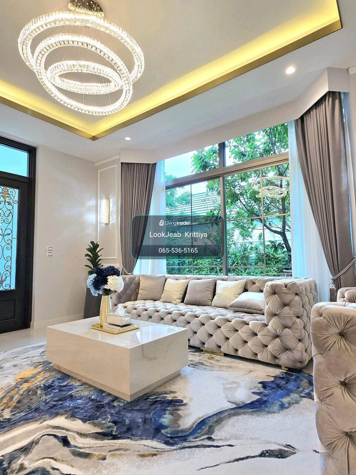 🏰 ขาย/เช่า คฤหาสน์หรู เพอร์เฟค มาสเตอร์พีช 4 สุขุมวิท 77 4นอน5น้ำ 142ตรว. 360ตรม. แต่งครบพรีเมียม จอด6คัน EV Solar ขาย 39.9 ลบ. | เช่า 250,000 บ./ด. 📞 ลูกเจี๊ยบ 065-536-5165#บ้านหรูสุขุมวิท77 #บ้านหรูลาดกระบัง #บ้านใกล้สุวรรณภูมิ #บ้านเช่าหลังใหญ่ #ลูก – รูปที่ 4