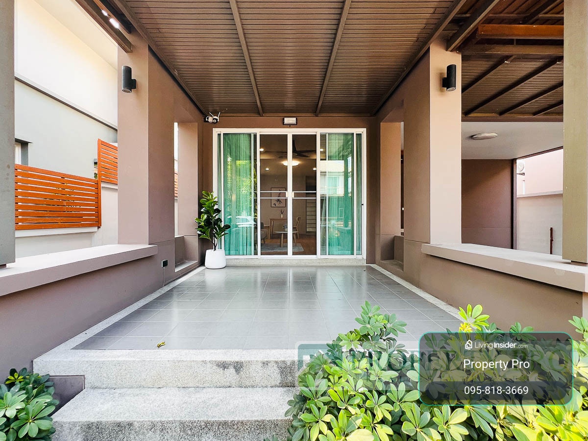ขาย บ้าน Baranee Residence รังสิต คลอง 3 บ้านเดี่ยว 4 ห้องนอน 57 ตรว 185 ตรม สภาพดี ใกล้ มหาวิทยาลัยธรรมศาสตร์ มหาลัยกรุงเทพ ฟิวเจอร์พาร์ครังสิต ตลาดไท : EL26S-001 – รูปที่ 4