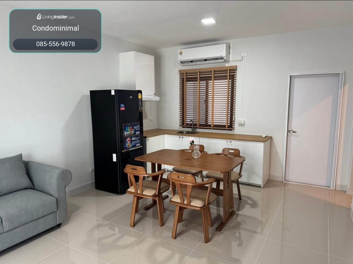 Townhouse for rent, Preno Sukhumvit Bangna 3 project. – รูปที่ 2