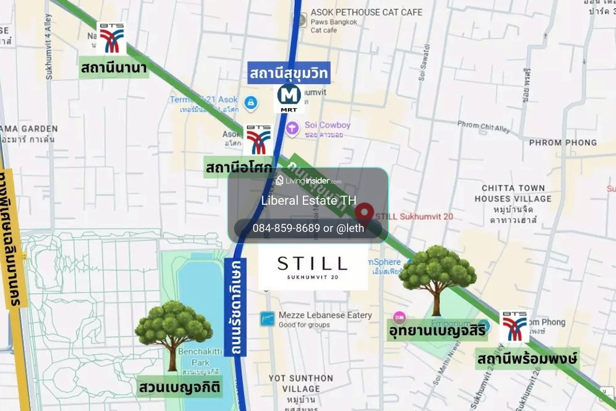 LTH14456– Elite 3BR in Prime Bangkok CBD  | STILL Sukhumvit 20 | 134 sqm | Near BTS Asok & Phrom Phong | Condo for Sale  52.33 MB | คอนโดขาย สติลล์ สุขุมวิท 20  – รูปที่ 2