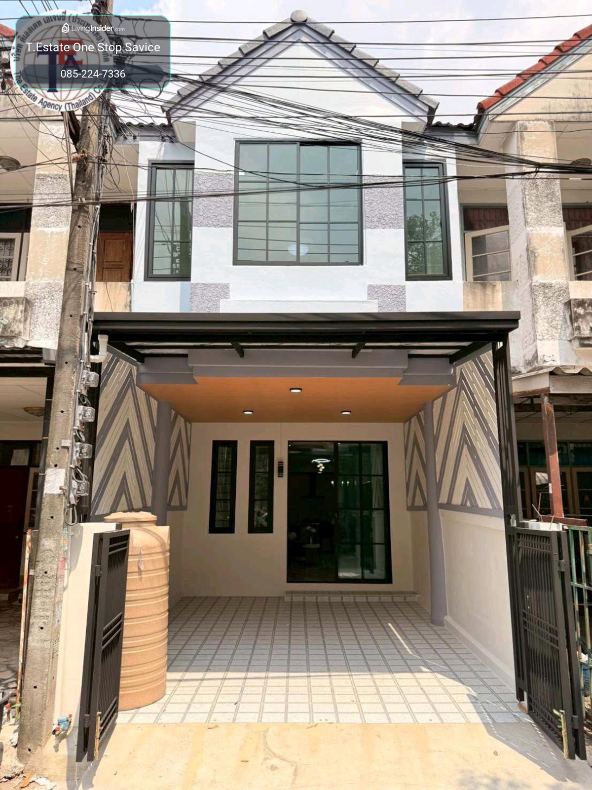 2-story townhouse for sale, Sill Village, Sai Mai 54, Ramindra, Phahonyothin, Lam Luk Ka. Watcharaphon Expressway  Vibhavadi Rangsit Kanchana Outer Ring  Bangna-Dao Khanong-Motorway-Bang Pa-in Chaengwattana Central Ramintra Sai Mai District Office Don Mue – รูปที่ 2