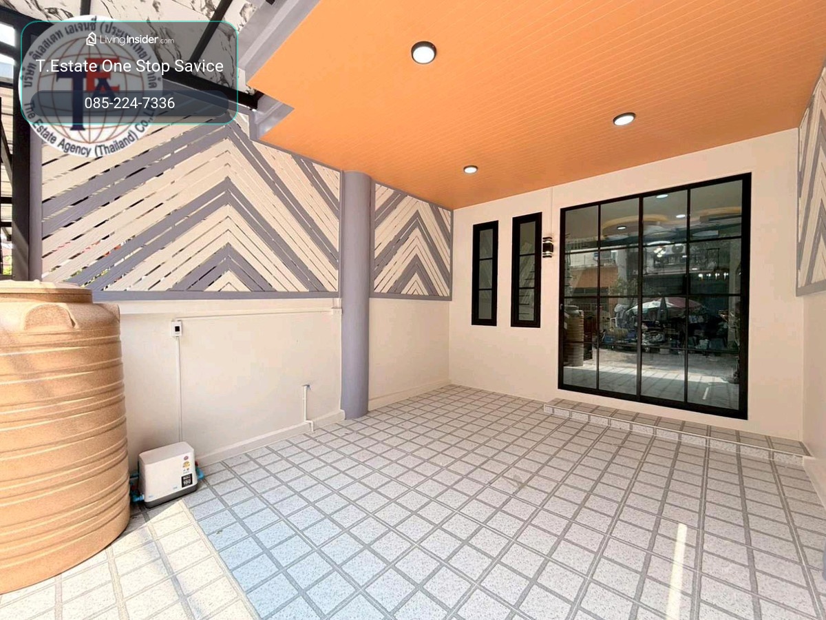 2-story townhouse for sale, Sill Village, Sai Mai 54, Ramindra, Phahonyothin, Lam Luk Ka. Watcharaphon Expressway  Vibhavadi Rangsit Kanchana Outer Ring  Bangna-Dao Khanong-Motorway-Bang Pa-in Chaengwattana Central Ramintra Sai Mai District Office Don Mue – รูปที่ 3