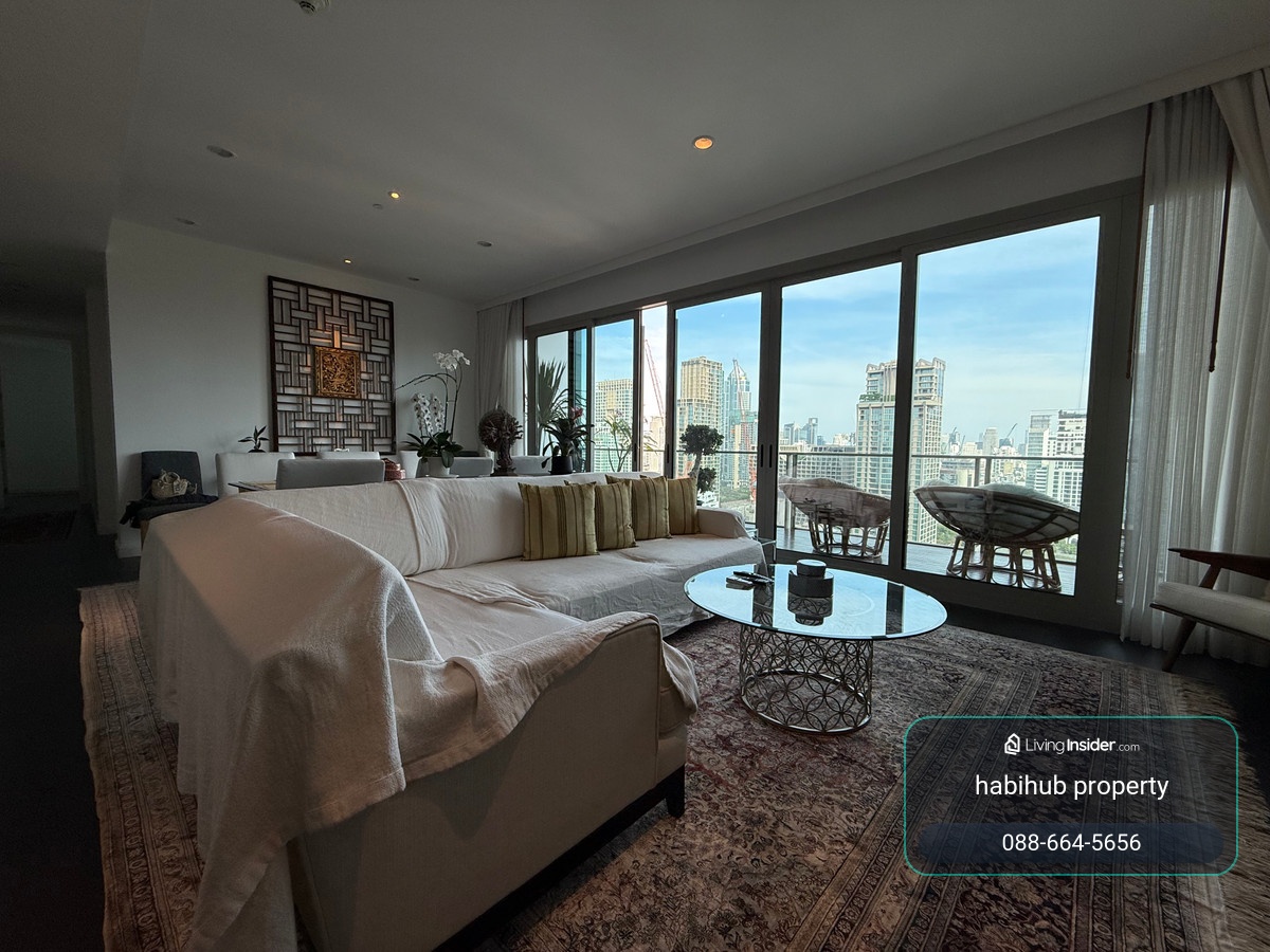 🏠✨ 185 ราชดำริ (185 Rajadamri) | เช่าคอนโด 3 ห้องนอน (HBH-ST-196) – รูปที่ 2