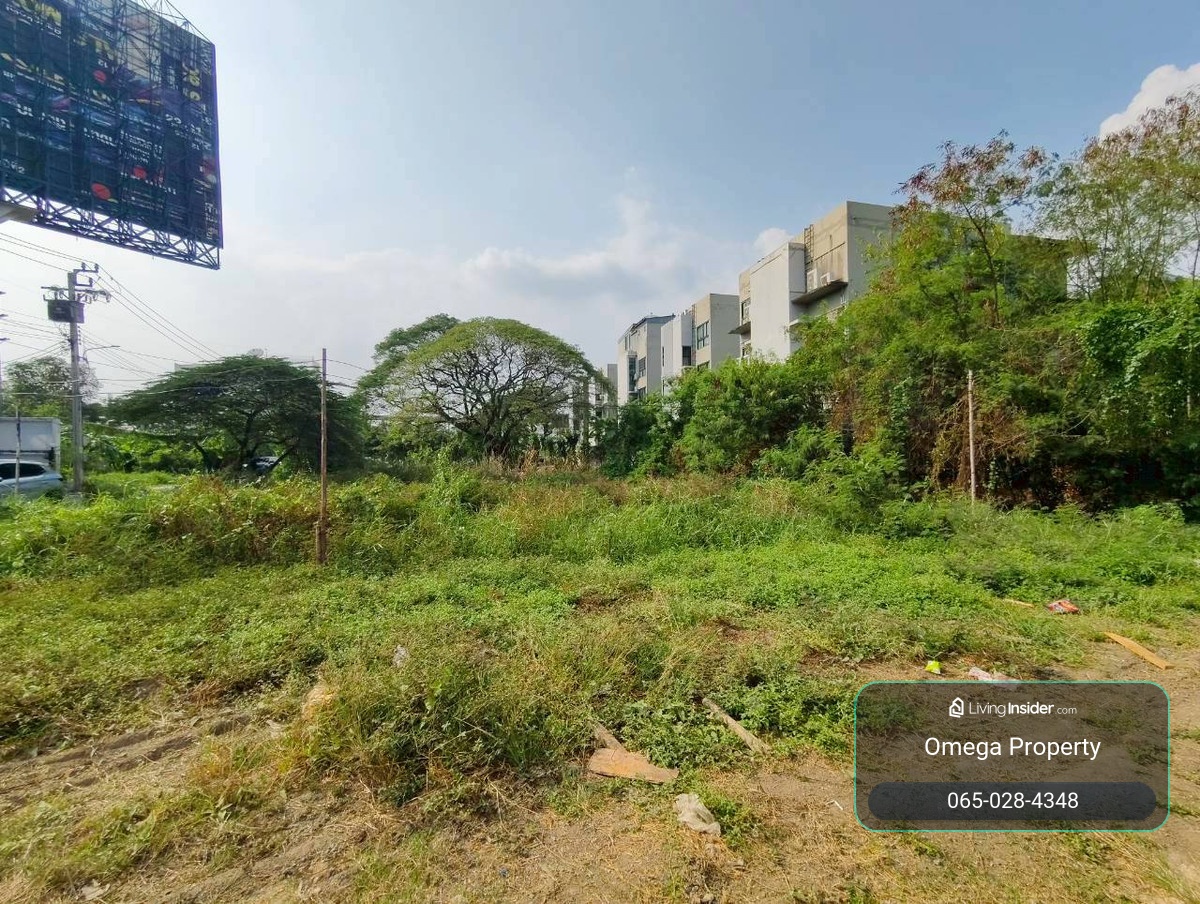 OMGS1162 ขายด่วน ที่ดินเปล่า 1 ไร่ เขตสวนหลวง กรุงเทพ ใกล้พระราม 9 มอเตอร์เวย์ – รูปที่ 2