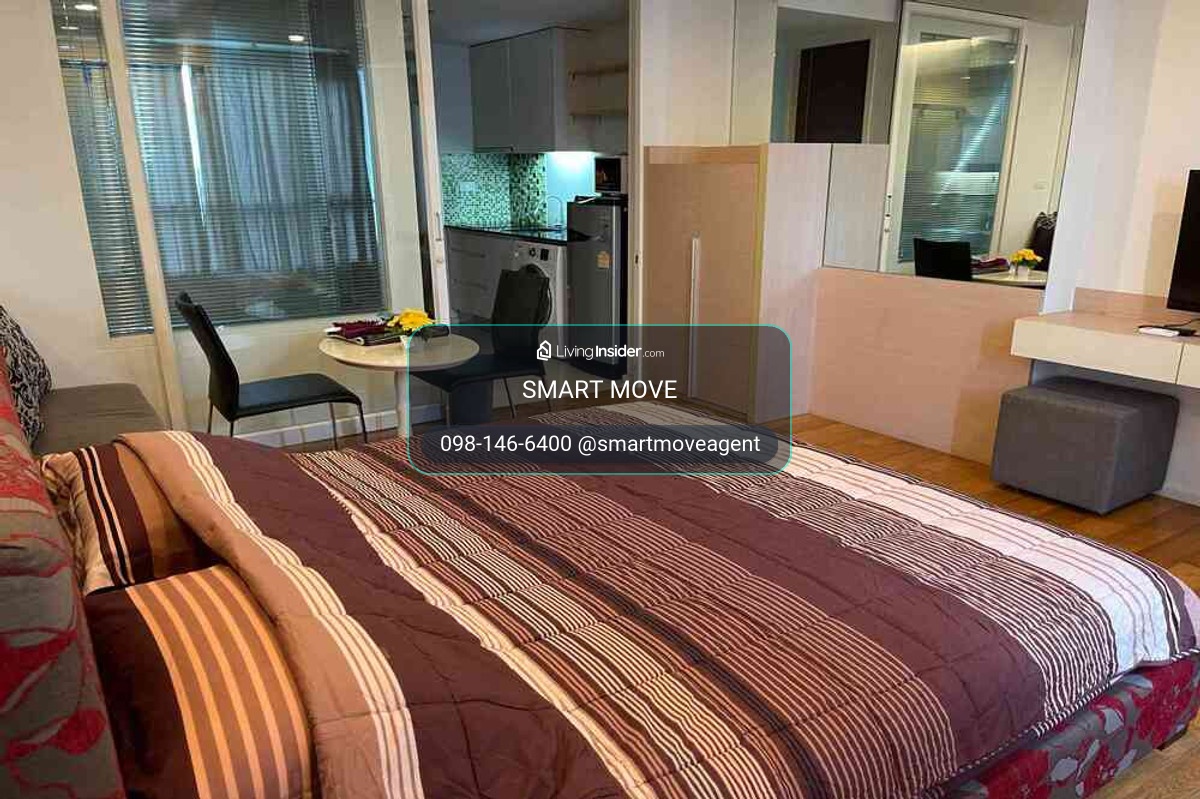 🔥 ขายพร้อมผู้เช่า !! ชั้นสูง, ทำเลดี !! 🔥 Code C20260200031..........15 Sukhumvit Residences, ห้องสตูดิโอ, 1 ห้องน้ำ, แต่งครบ, ราคาพิเศษ!!📣📣 – รูปที่ 4