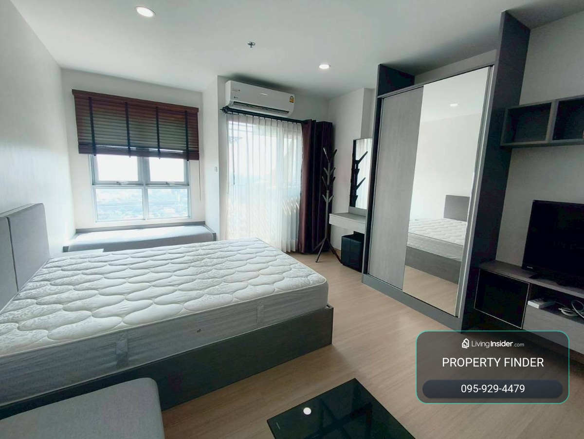 PFD-08038 For rent Supalai Veranda Sukhumvit 117, studio room 29 sq m., 27th floor, near BTS Pu Chao. – รูปที่ 4